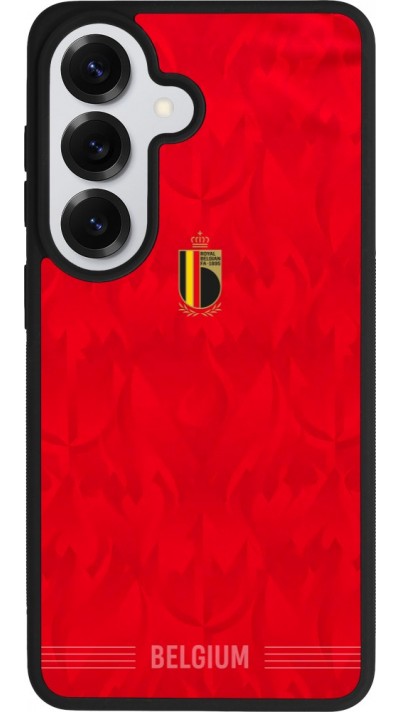 Samsung Galaxy S26 Case Hülle - Silikon schwarz Belgien 2026 personalisierbares Fussballtrikot