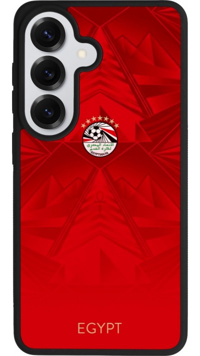 Samsung Galaxy S26 Case Hülle - Silikon schwarz Ägypten 2026 personalisierbares Fussballtrikot