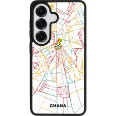 Samsung Galaxy S26 Case Hülle - Silikon schwarz Ghana 2026 personalisierbares Fussballtrikot