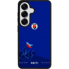 Samsung Galaxy S26 Case Hülle - Silikon schwarz Haiti 2026 personalisierbares Fussballtrikot