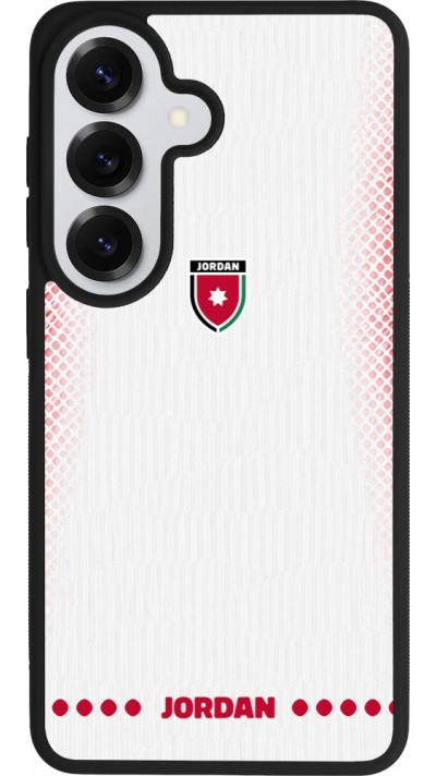Samsung Galaxy S26 Case Hülle - Silikon schwarz Jordanien 2026 personalisierbares Fussballtrikot