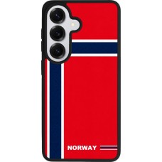Samsung Galaxy S26 Case Hülle - Silikon schwarz Norwegen 2026 personalisierbares Fussballtrikot