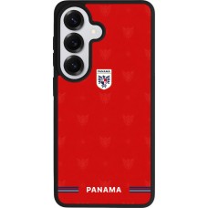 Samsung Galaxy S26 Case Hülle - Silikon schwarz Panama 2026 personalisierbares Fussballtrikot