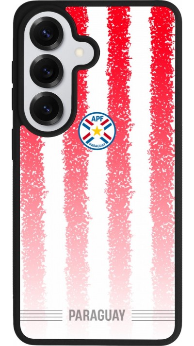 Samsung Galaxy S26 Case Hülle - Silikon schwarz Paraguay 2026 personalisierbares Fussballtrikot