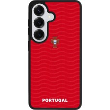 Samsung Galaxy S26 Case Hülle - Silikon schwarz Portugal 2026 personalisierbares Fussballtrikot