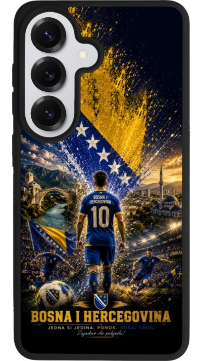 Samsung Galaxy S26 Case Hülle - Silikon schwarz Fussball Bosnien und Herzegowina splash 2026