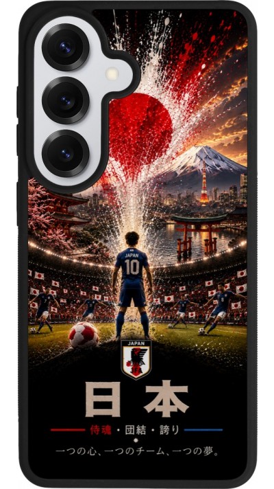 Samsung Galaxy S26 Case Hülle - Silikon schwarz Fussball Japan splash 2026