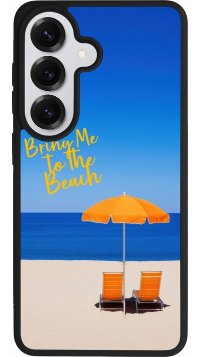 Samsung Galaxy S26 Case Hülle - Silikon schwarz Summer 2025 Bring me to the beach