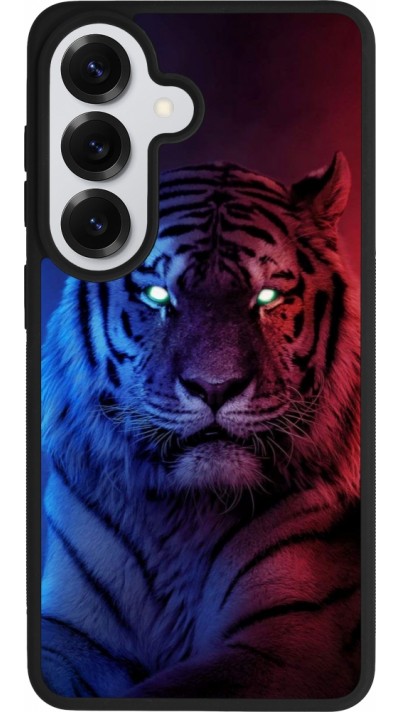Samsung Galaxy S26 Case Hülle - Silikon schwarz Tiger Blue Red
