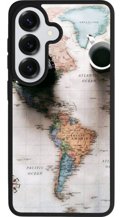 Samsung Galaxy S26 Case Hülle - Silikon schwarz Travel 01