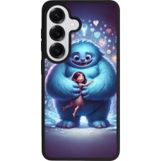 Samsung Galaxy S26 Case Hülle - Silikon schwarz Valentin 2024 Flauschige Liebe