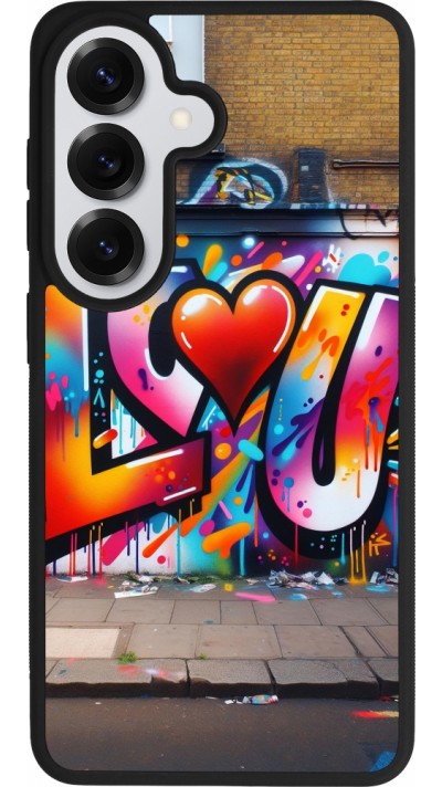 Samsung Galaxy S26 Case Hülle - Silikon schwarz Valentin 2025 Liebe U Tag