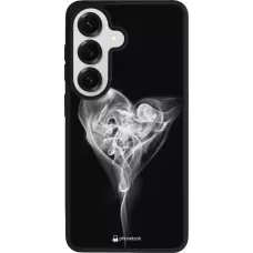 Coque Samsung Galaxy S26 - Silicone rigide noir Valentine 2022 Black Smoke