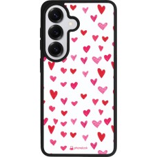 Samsung Galaxy S26 Case Hülle - Silikon schwarz Valentine 2022 Many pink hearts
