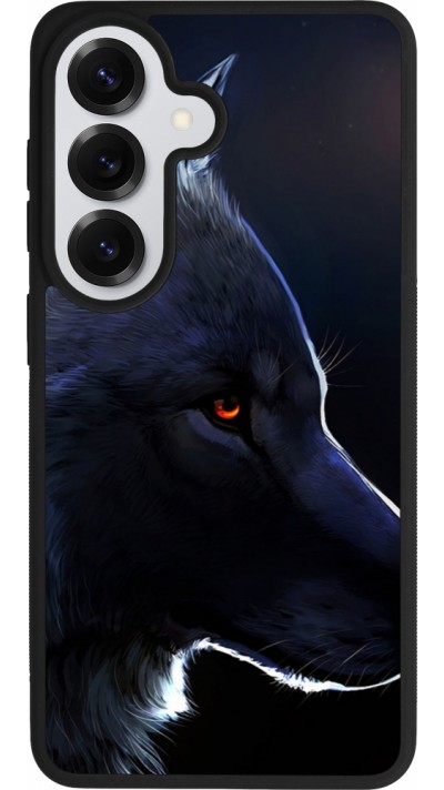 Coque Samsung Galaxy S26 - Silicone rigide noir Wolf Shape