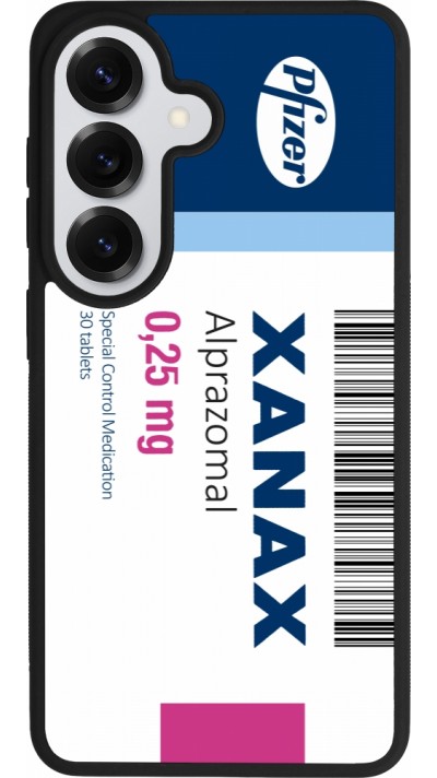 Coque Samsung Galaxy S26 - Silicone rigide noir Xanax Alprazolam 2025