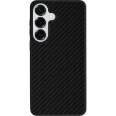 Samsung Galaxy S26+ Case Hülle - Silikon schwarz Carbon Basic