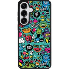 Samsung Galaxy S26+ Case Hülle - Silikon schwarz Cartoons old school