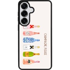 Samsung Galaxy S26+ Case Hülle - Silikon schwarz Champagne Please