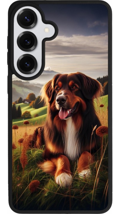 Samsung Galaxy S26+ Case Hülle - Silikon schwarz Hund Land Schweiz