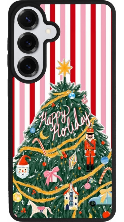 Samsung Galaxy S26+ Case Hülle - Silikon schwarz Christmas 25 Happy Holiday