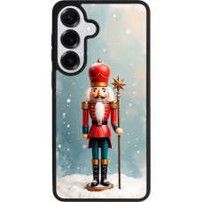 Samsung Galaxy S26+ Case Hülle - Silikon schwarz Christmas 25 Nutcracker Snow