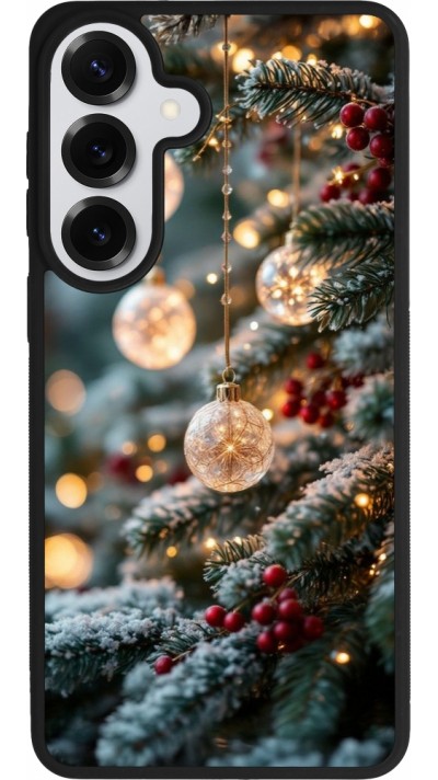 Samsung Galaxy S26+ Case Hülle - Silikon schwarz Christmas 25 Xmas Decorated Tree