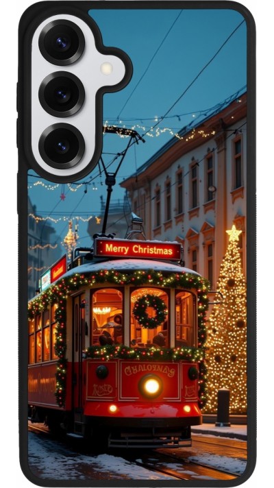 Samsung Galaxy S26+ Case Hülle - Silikon schwarz Christmas 25 Xmas Train