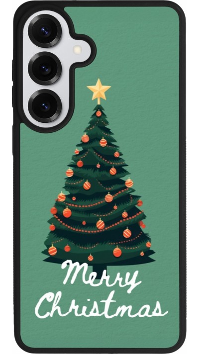 Samsung Galaxy S26+ Case Hülle - Silikon schwarz Christmas 25 Xmas Tree