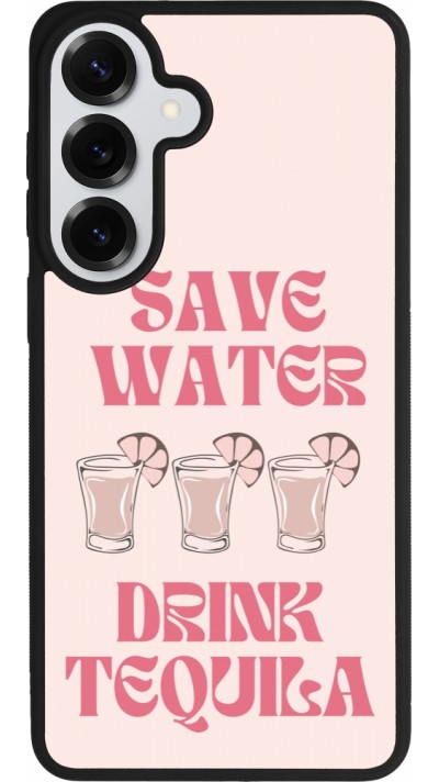 Samsung Galaxy S26+ Case Hülle - Silikon schwarz Cocktail Save Water Drink Tequila