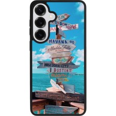 Samsung Galaxy S26+ Case Hülle - Silikon schwarz Cool Cities Directions