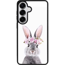 Samsung Galaxy S26+ Case Hülle - Silikon schwarz Easter 2023 flower bunny