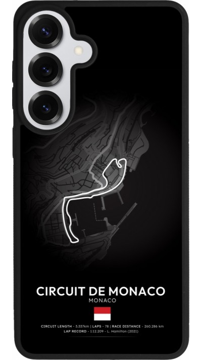 Coque Samsung Galaxy S26+ - Silicone rigide noir F1 Track 2025 Monaco