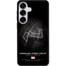Coque Samsung Galaxy S26+ - Silicone rigide noir F1 Track 2025 Singapore