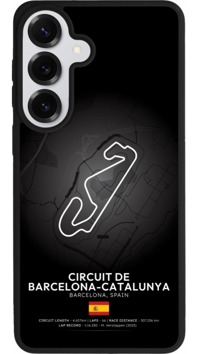 Coque Samsung Galaxy S26+ - Silicone rigide noir F1 Track 2025 Spain