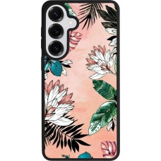 Coque Samsung Galaxy S26+ - Silicone rigide noir Flowers Artprint