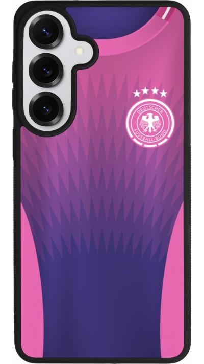 Samsung Galaxy S26+ Case Hülle - Silikon schwarz Deutschland Away personalisierbares Fussballtrikot