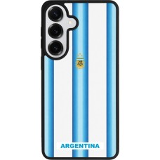 Samsung Galaxy S26+ Case Hülle - Silikon schwarz Argentinien 2026 personalisierbares Fussballtrikot