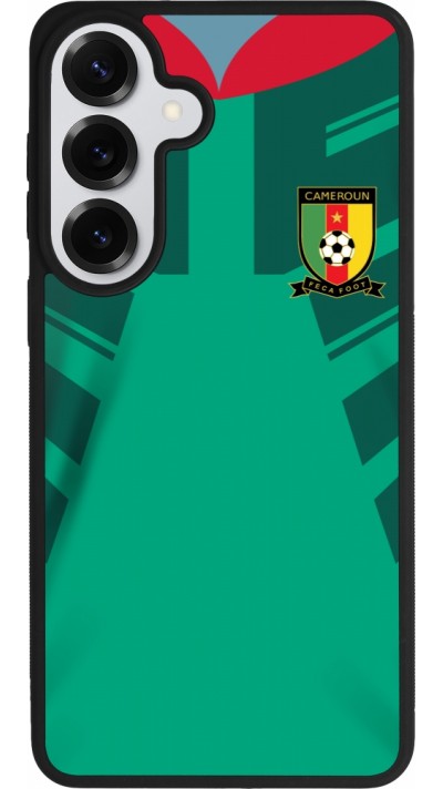 Samsung Galaxy S26+ Case Hülle - Silikon schwarz Kamerun 2022 personalisierbares Fussballtrikot