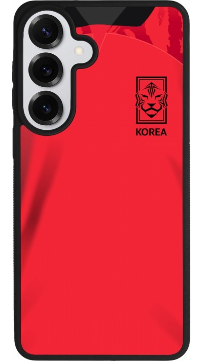 Samsung Galaxy S26+ Case Hülle - Silikon schwarz Südkorea 2022 personalisierbares Fussballtrikot
