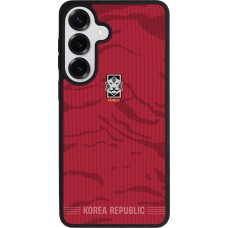 Coque Samsung Galaxy S26+ - Silicone rigide noir Maillot de football Corée du Sud 2026 personnalisable