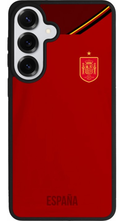 Samsung Galaxy S26+ Case Hülle - Silikon schwarz Spanien 2022 personalisierbares Fußballtrikot