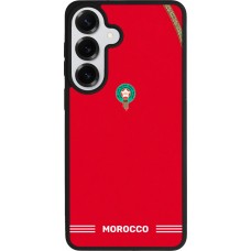 Samsung Galaxy S26+ Case Hülle - Silikon schwarz Marokko 2026 personalisierbares Fussballtrikot