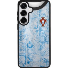 Samsung Galaxy S26+ Case Hülle - Silikon schwarz Portugal Away personalisierbares Fussballtrikot