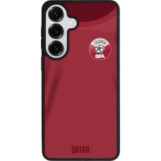 Samsung Galaxy S26+ Case Hülle - Silikon schwarz Katar 2022 personalisierbares Fussballtrikot