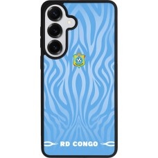 Samsung Galaxy S26+ Case Hülle - Silikon schwarz Demokratische Republik Kongo 2026 personalisierbares Fussballtrikot