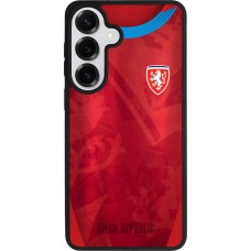 Samsung Galaxy S26+ Case Hülle - Silikon schwarz Tschechische Republik personalisierbares Fussballtrikot