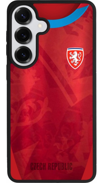 Samsung Galaxy S26+ Case Hülle - Silikon schwarz Tschechische Republik personalisierbares Fussballtrikot