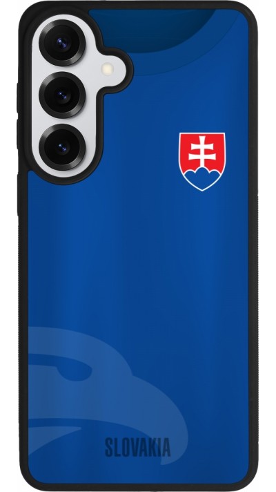 Coque Samsung Galaxy S26+ - Silicone rigide noir Maillot de football Slovaquie