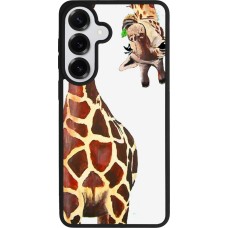 Coque Samsung Galaxy S26+ - Silicone rigide noir Giraffe Fit